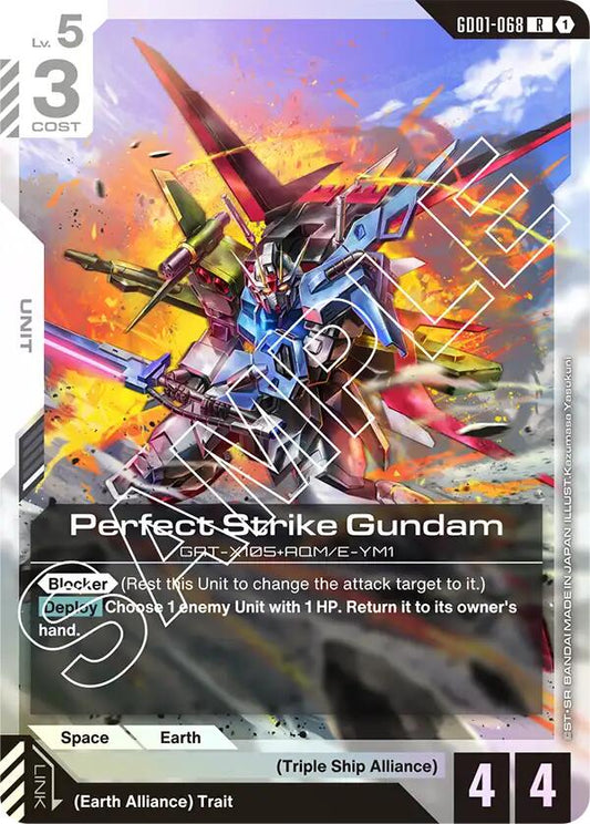 Gundam Card Game: Perfect Strike Gundam card image
