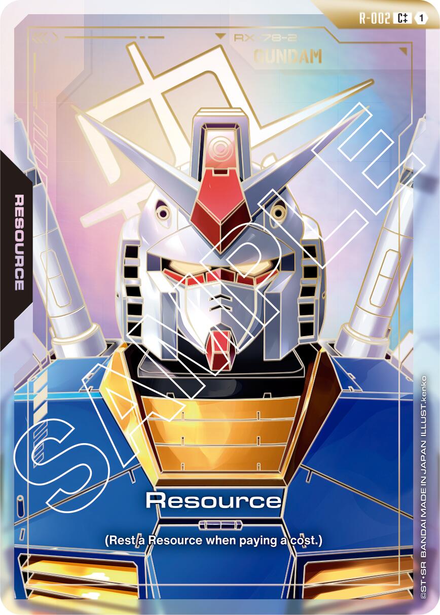 Gundam Card Game: Resource (R-002) (C++) card image