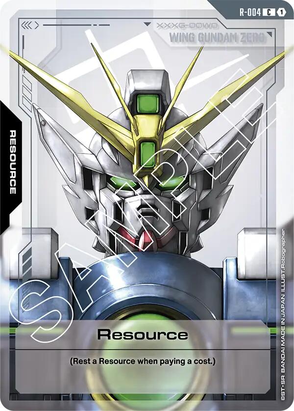 Gundam Card Game: Resource (R-004) card image