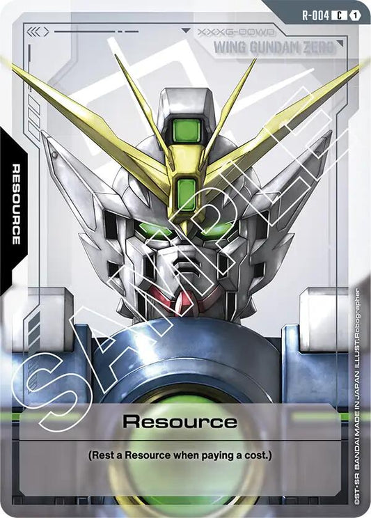 Gundam Card Game: Resource (R-004) card image