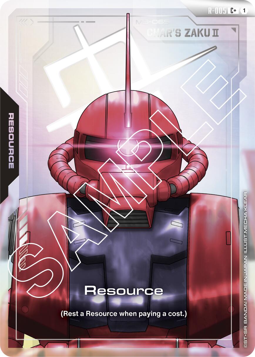 Gundam Card Game: Resource (R-005) (C+) card image