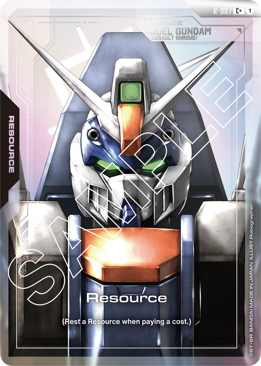 Gundam Card Game: Resource (R-007) (C+) card image