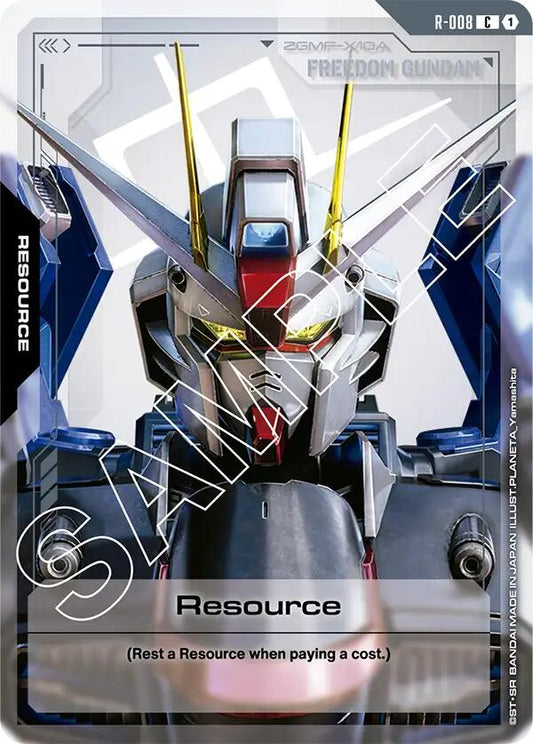 Gundam Card Game: Resource (R-008) card image