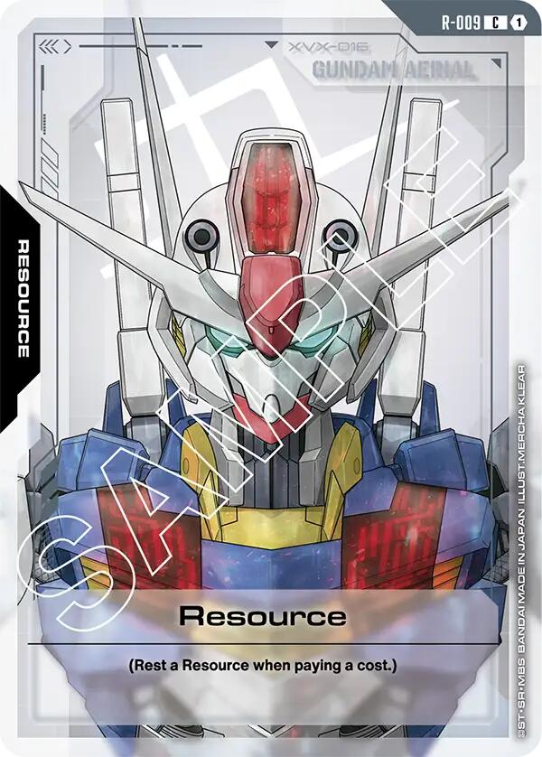 Gundam Card Game: Resource (R-009) card image