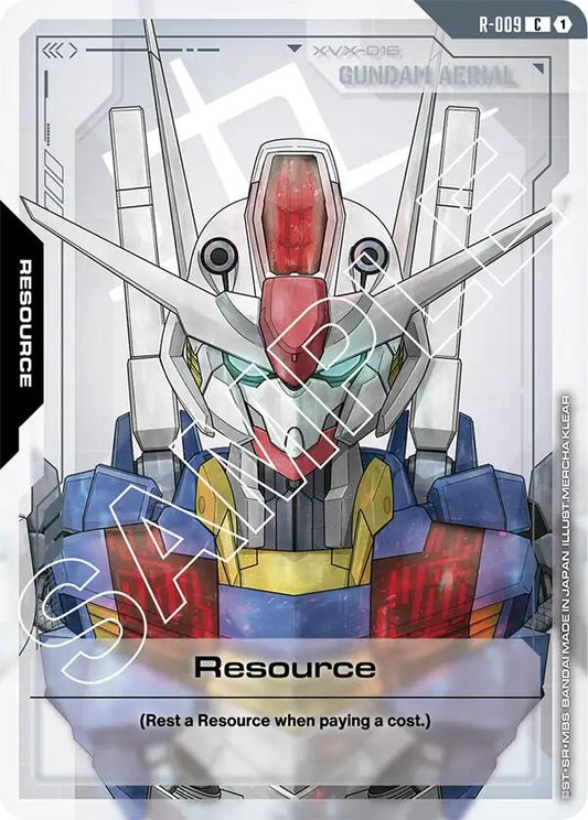 Gundam Card Game: Resource (R-009) card image