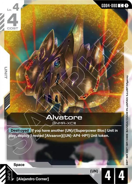 Gundam Card Game: Alvatore card image