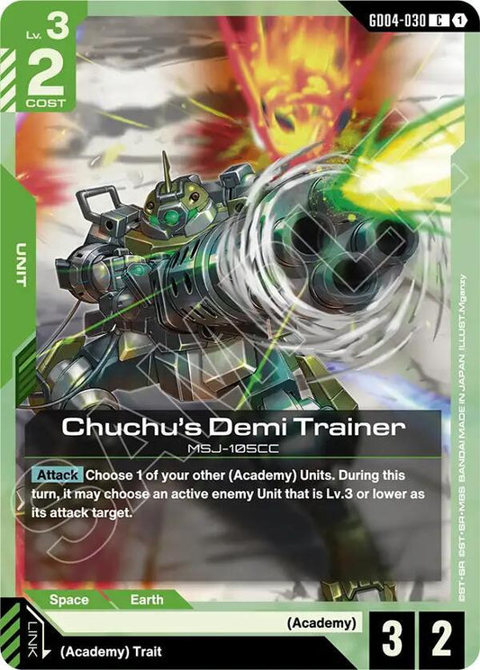 Gundam Card Game: Chuchu's Demi Trainer card image