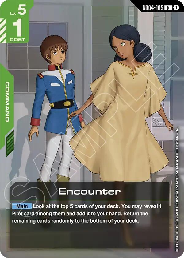 Gundam Card Game: Encounter card image