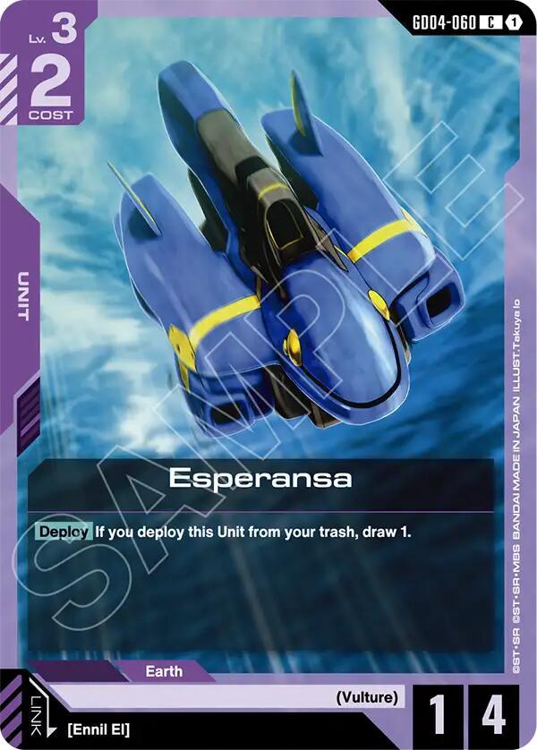 Gundam Card Game: Esperansa card image