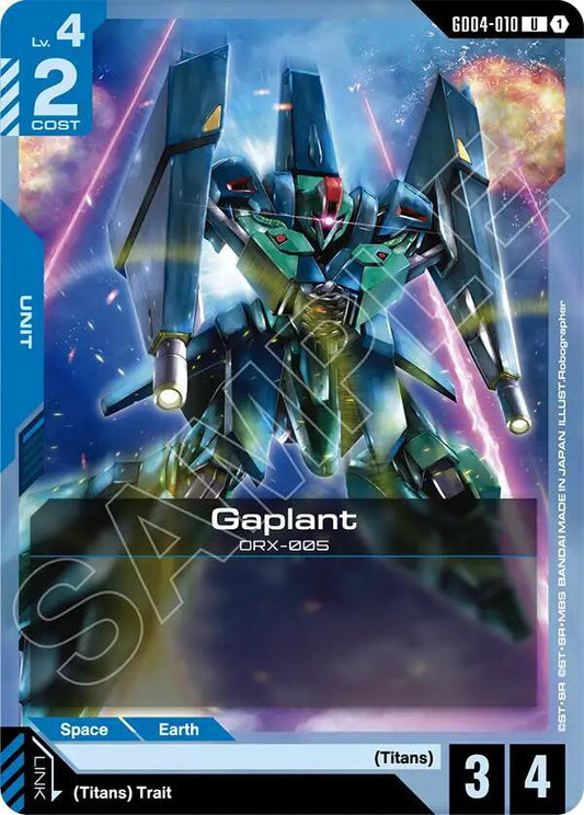 Gundam Card Game: Gaplant card image