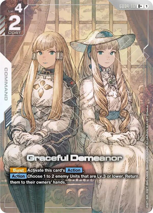 Gundam Card Game: Graceful Demeanor (R+) card image