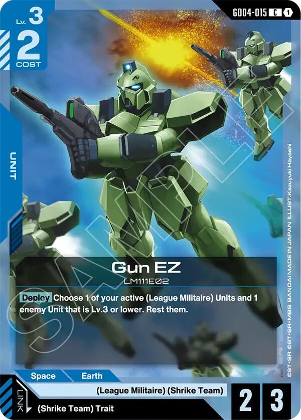 Gundam Card Game: Gun EZ card image