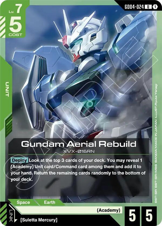 Gundam Card Game: Gundam Aerial Rebuild card image