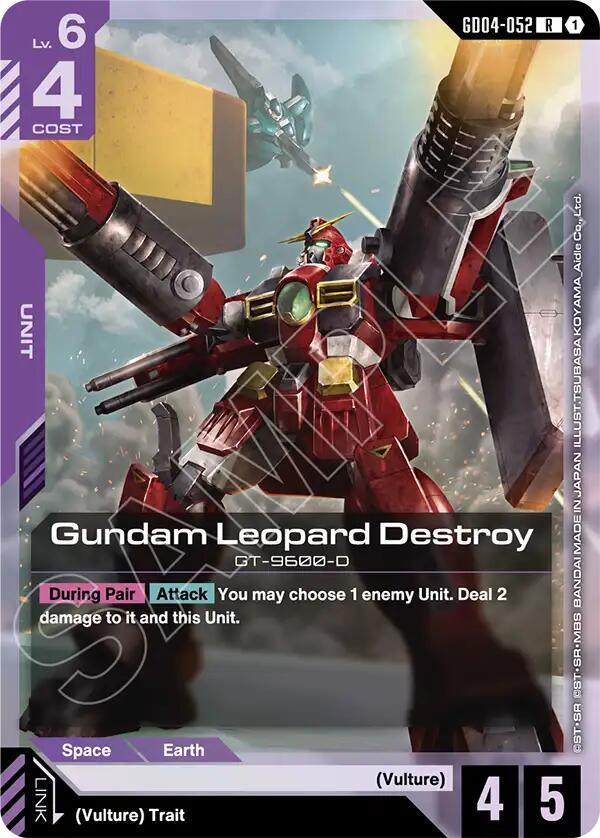 Gundam Card Game: Gundam Leopard Destroy card image