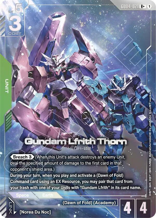 Gundam Card Game: Gundam Lfrith Thorn (R+) card image