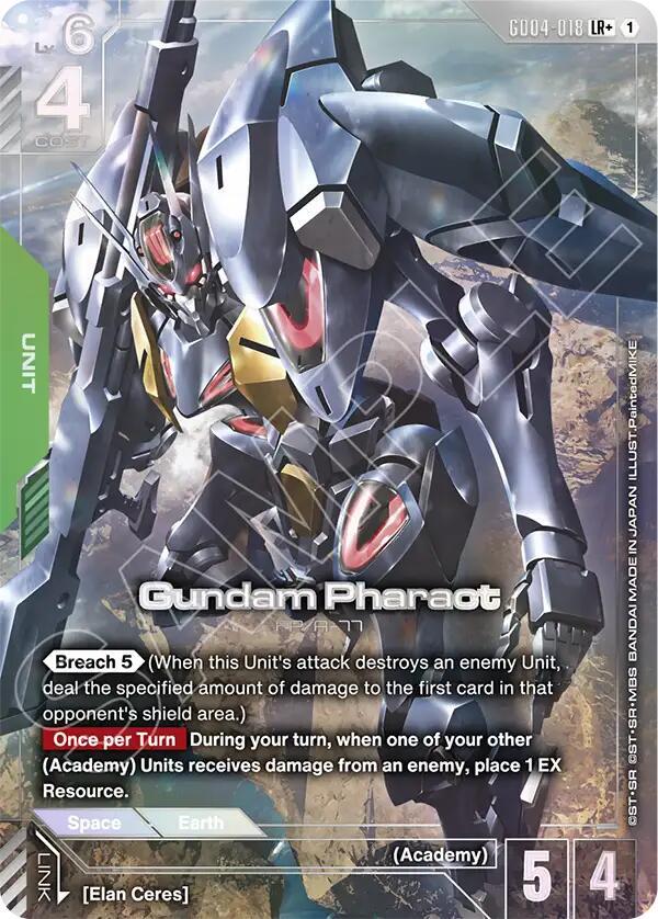 Gundam Card Game: Gundam Pharact (LR+) card image