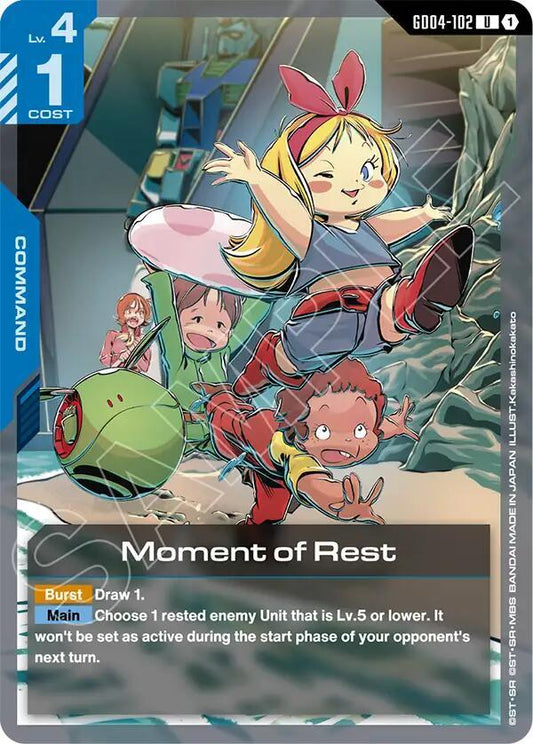 Gundam Card Game: Moment of Rest card image