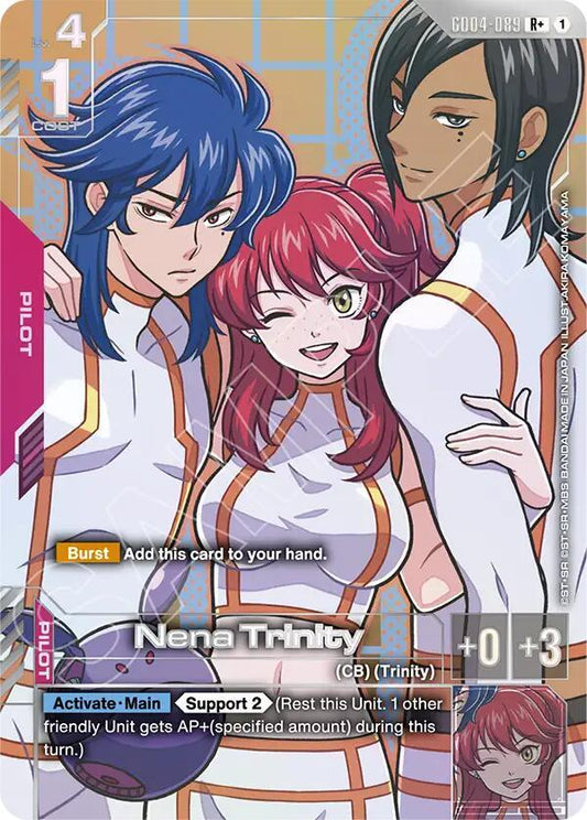 Gundam Card Game: Nena Trinity (R+) card image