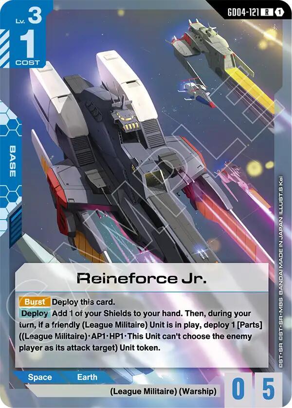 Gundam Card Game: Reineforce Jr. card image