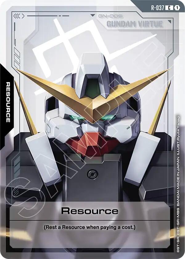 Gundam Card Game: Resource (R-037) card image