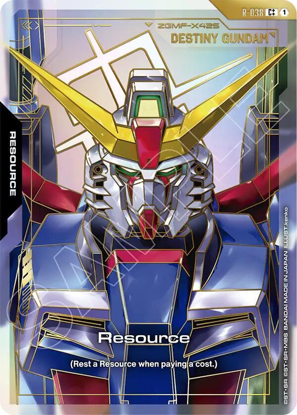 Gundam Card Game: Resource (R-038) (C++) card image