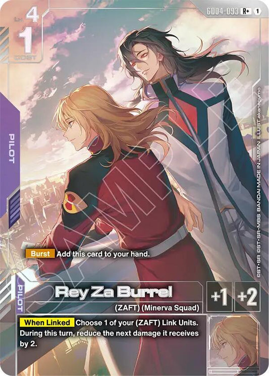 Gundam Card Game: Rey Za Burrel (R+) card image
