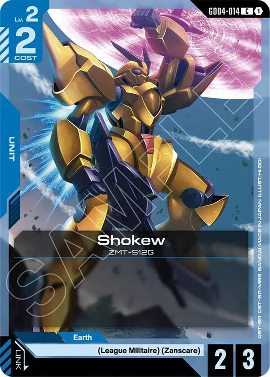 Gundam Card Game: Shokew card image