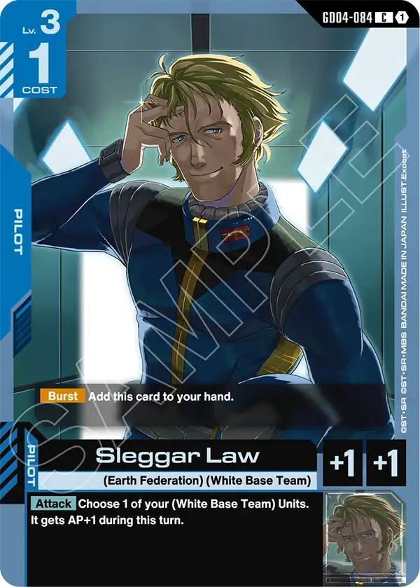 Gundam Card Game: Sleggar Law card image