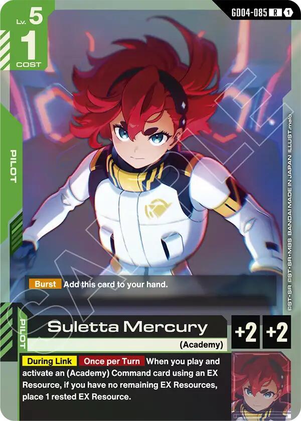Gundam Card Game: Suletta Mercury card image