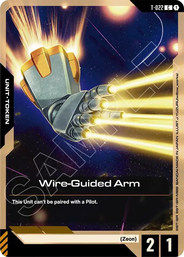 Gundam Card Game: Wire-Guided Arm card image