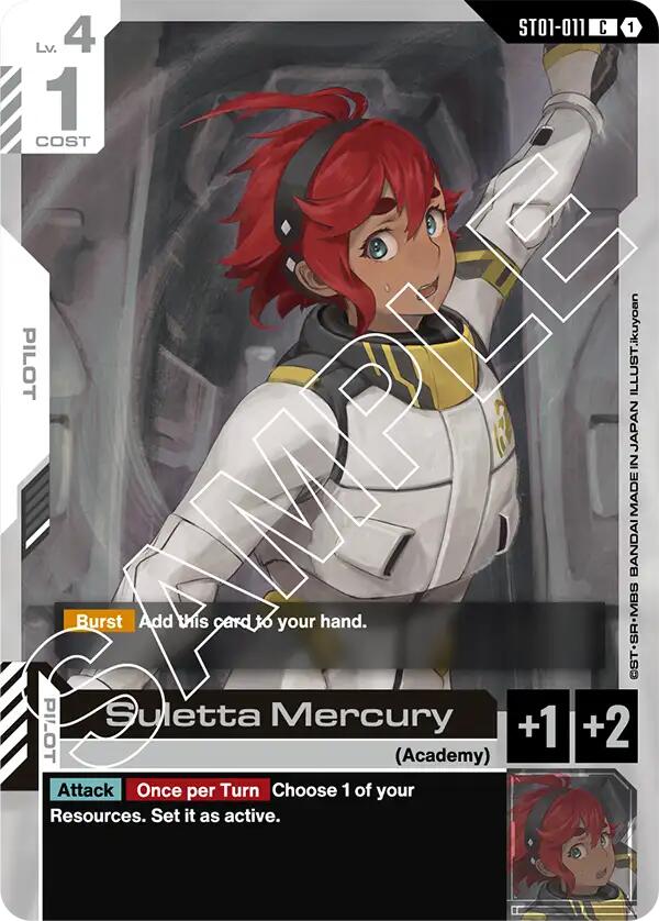 Gundam Card Game: Suletta Mercury card image