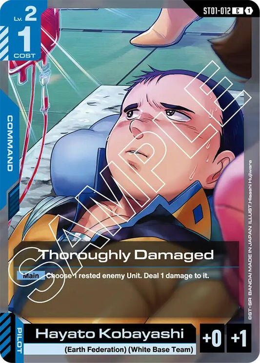 Gundam Card Game: Thoroughly Damaged card image
