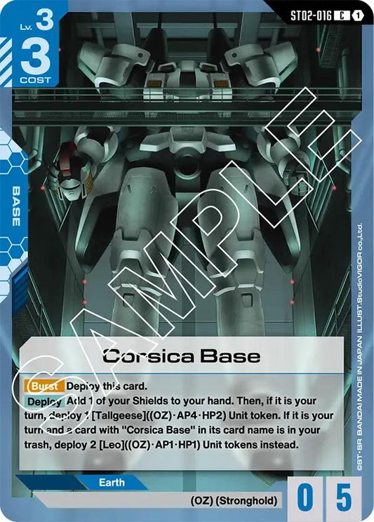 Gundam Card Game: Corsica Base card image