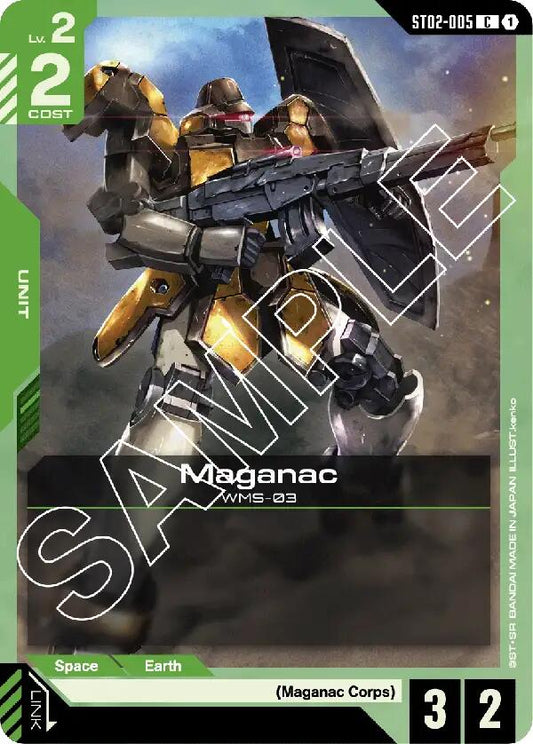 Gundam Card Game: Maganac card image