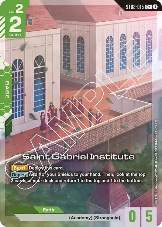 Gundam Card Game: Saint Gabriel Institute (C+) card image
