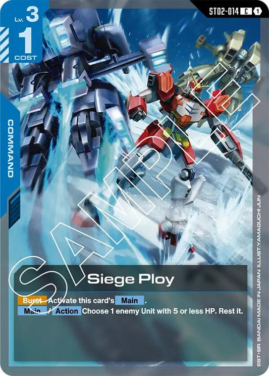 Gundam Card Game: Siege Ploy card image