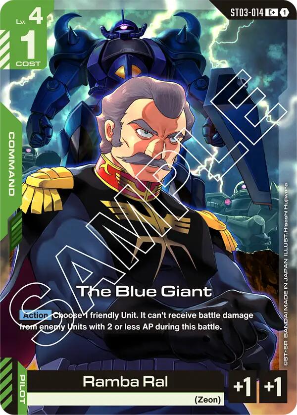 Gundam Card Game: The Blue Giant (C+) card image