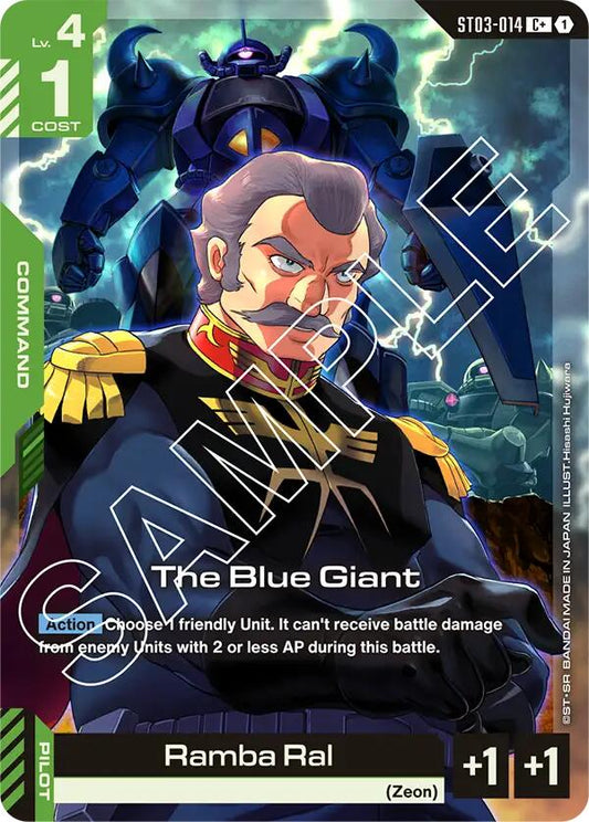 Gundam Card Game: The Blue Giant (C+) card image
