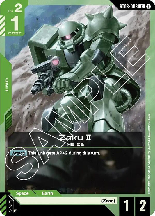 Gundam Card Game: Zaku II card image