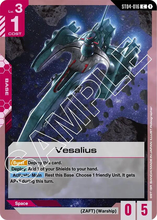 Gundam Card Game: Vesalius card image
