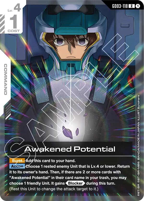 Gundam Card Game: Awakened Potential card image