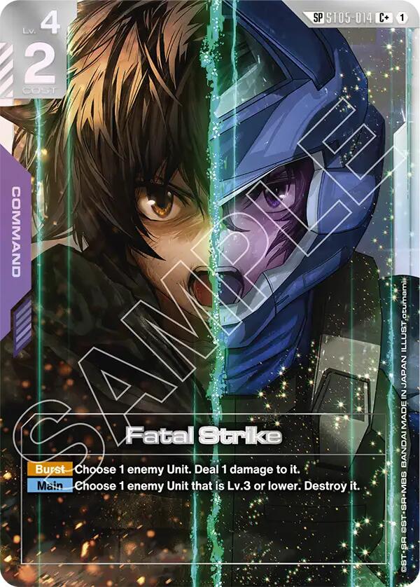 Gundam Card Game: Fatal Strike (SP) (C+) card image