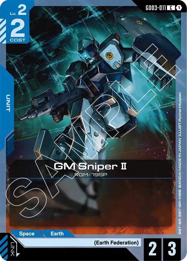 Gundam Card Game: GM Sniper II card image