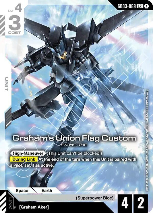 Gundam Card Game: Graham's Union Flag Custom card image