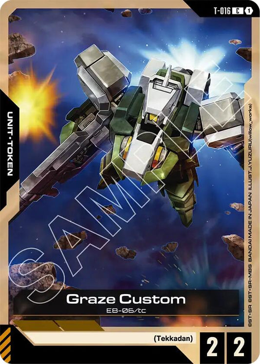 Gundam Card Game: Graze Custom card image