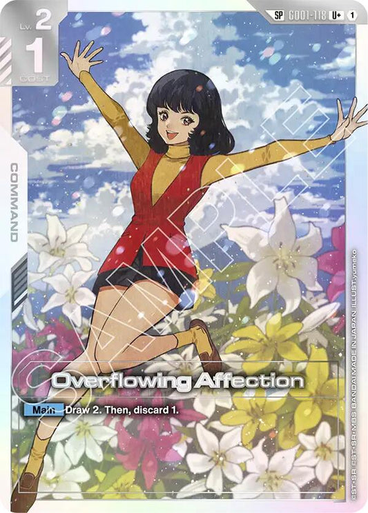 Gundam Card Game: Overflowing Affection (SP) (U+) card image