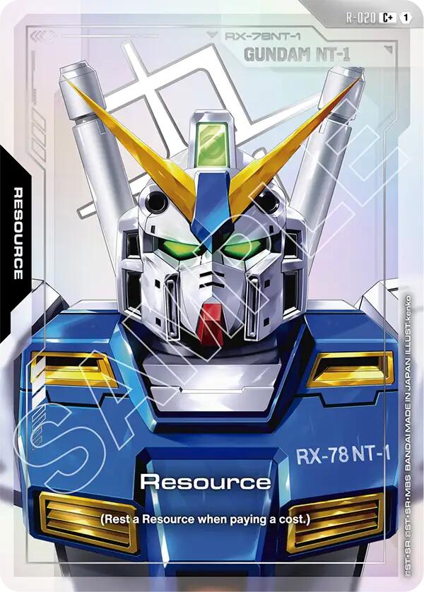 Gundam Card Game: Resource (R-020) (C+) card image