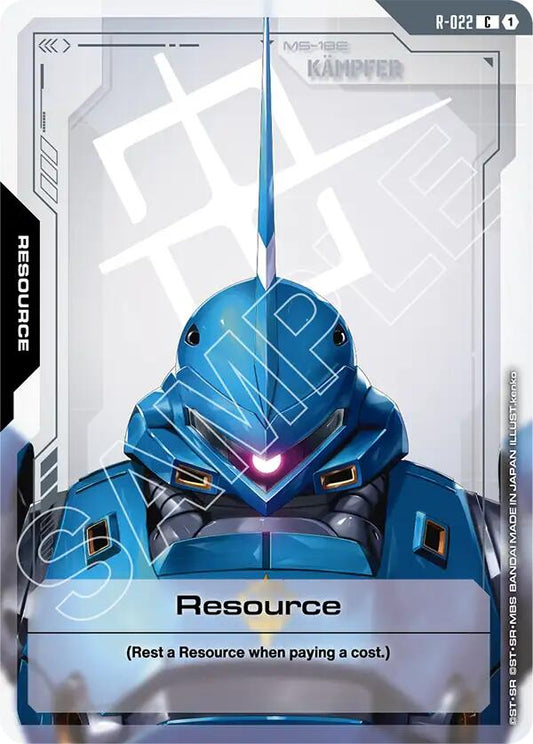 Gundam Card Game: Resource (R-022) card image