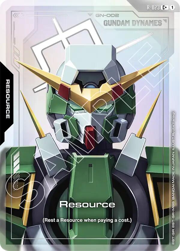 Gundam Card Game: Resource (R-023) (C+) card image