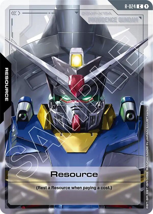 Gundam Card Game: Resource (R-024) card image